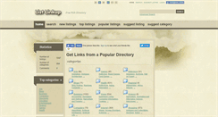 Desktop Screenshot of listlinkup.com